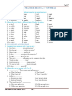 Unit 5 - Practice Test No. 3