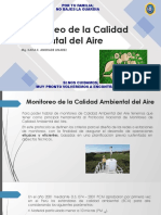 Monitoreo de La Calidad Ambiental Del Aire