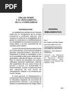 Cabrera, A. J. P., & José, A. (2004) - Edgar Morin y El Pensamiento de La Complejidad. Revistas Ciencias de La Educación, 23-14.