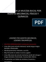 Tema 4 Lesiones en La Mucosa Bucal Por Agentes Mecánicos