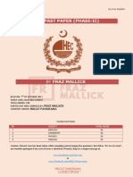 HEC Phase II Past Paper by FrazMallick