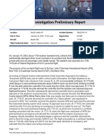 NTSB N19MT Crash Preliminary Report