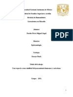 Relación Entre El Empirismo y El Racionalismo