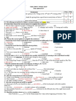 The First Term Test 2