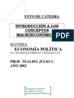 TEALDO J. C. Introduccion A Los Conceptos Macroeconomicos