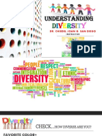 Understanding Diversity