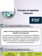 Principio de Legalidad Tributaria