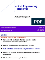 Lecture 17-Multisubstrate Enzyme RXN Kinetics