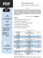 CV Ing Forestal.