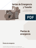 Plantas de Emergencia y Transfer