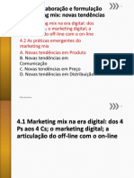 Parte IV - Elaboração e Formulação Do Marketing Mix: Novas Tendências