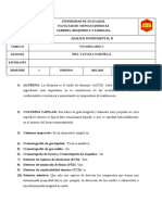 VOCABULARIO 2 - Análisis Instrumental 2 Doctora Zamora