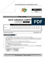 5 Junior-G-9 10 Test Paper