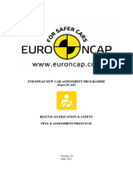 Euro Ncap Rescue Extrication Safety Test and Assessment Protocol v20