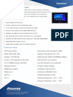 Akuvox X933W Datasheet - 190917 - V2.0