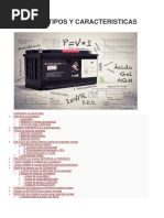 Baterías Tipos y Caracteristicas