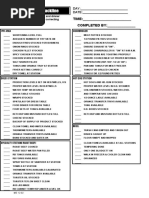 Checklist Pre-Rush BL 12-02