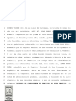 15) Copia Simple Legalizada de Escritura Pública