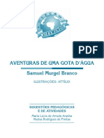 Atividade Sobre o Livro As Aventuras de Uma Gota D Agua