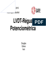 Regua Potenciometrica e LVDT