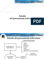 Estudio Del Pensamiento Bolivariano Sesión Inicial - Hebert López