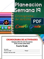 ?4° S19 PLANEACIÓN SEMANAL Esmeralda Te Enseña