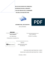 Informe Final de Pasantias