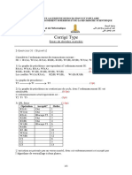 Correction Examen BDA M1 SIGL MSILA 2016-2017