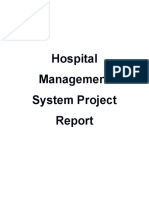 Hospital Management System Project Report