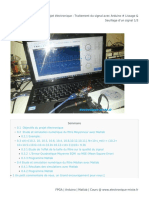 Projet Électronique - Traitement Du Signal Avec Arduino # Lissage &#038 Seuillage D'un Signal 1 - 3