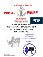 Cours F6KGL v0903