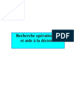 Cours Recherche Operationnelle