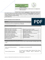 Anexo 21-Ei-Io Formulario para La Presentacion de Protocolos de Intervención y Observacional Ceish Utm