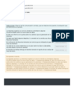 Instrucciones: Elige La Red de Comunicación Correcta, Que Se Relacione de Acuerdo A La Situación Que Se Menciona en El Párrafo