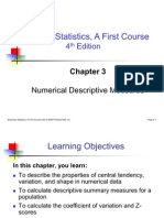 Numerical Descriptive Measures