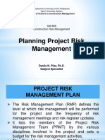 CM659-Module 2 - Planning Project Risk Management