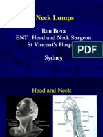 Neck Lumps: Ron Bova ENT, Head and Neck Surgeon ST Vincent's Hospital Sydney