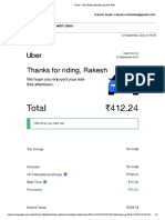 Uber Recipt