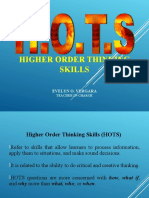 Higher Order Thinking Skills