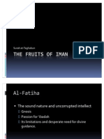 The Fruits of Iman