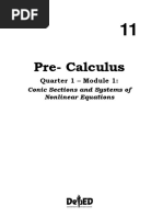 Precalculus Module 1 Lesson 1 1st Grading