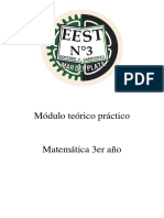 Módulo Teórico Práctico 3ro Matemática