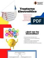 Trastorno Electrolitico