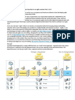 Weekly Note 447 - Architecture Function in An Agile Context Part 1 of 2