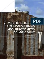 No. 321. Y Qué Fue Del Patrimonio Arquitectónico