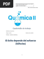 Cuadernillo de Trabajo Química II. 2022-23