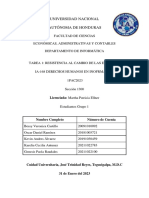 Resistencia Al Cambio Por Parte de Las Empresas - Grupo #1