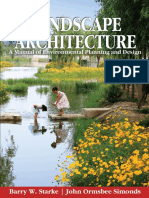 Landscape Architecture A Manual of Environmental Planning and Design 5nbsped 9780071797658 0071797653 Compress