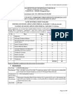 Notification NIT Warangal Technician Technical Assistant Other Vacancy