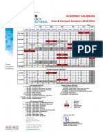 Academic Calendar - Even 2022-2023 (IS1) - R1